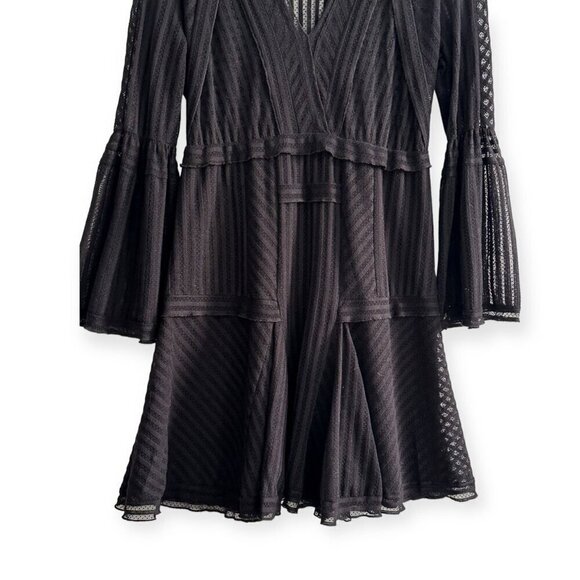 Iro Gwen Black Mesh Dress, Size‎ 40 EU/M - Picture 16 of 16
